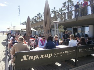 restaurante a pie de playa