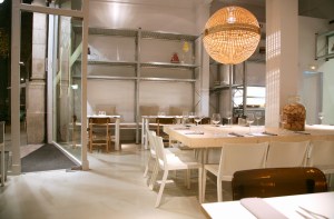 Interior del restaurante Espai Sucre