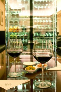 Bar del Majestic, buena selección de vinos