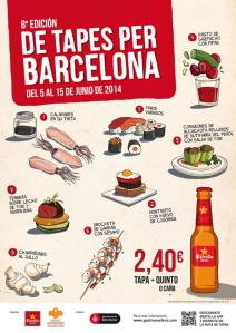 De tapes per Barcelona