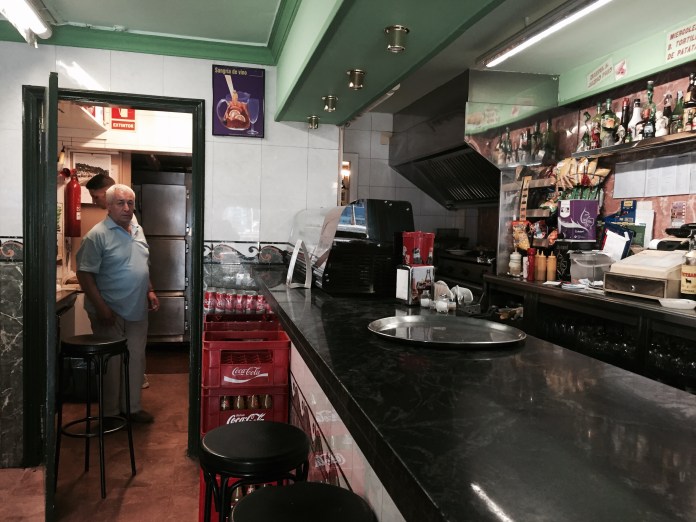 Un bar de Badalona